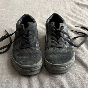 Kid’s Black Lace Up Vans